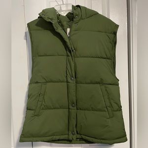 American Eagle Vest with hood.